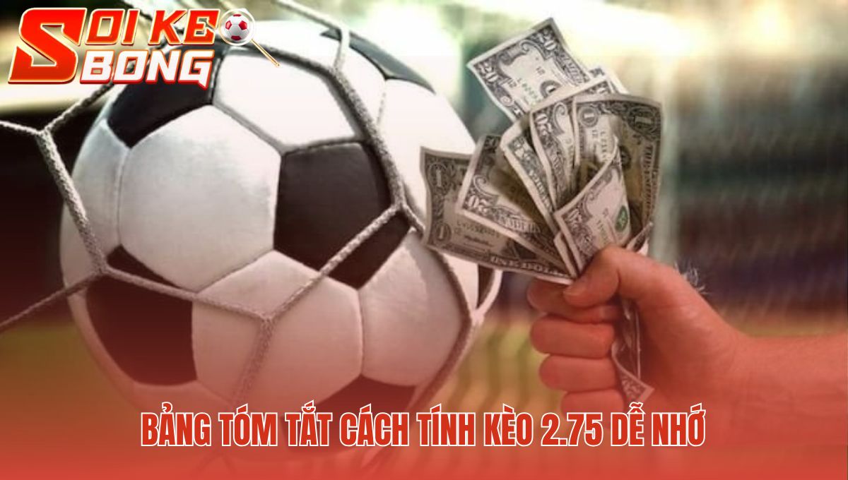 Bảng tóm tắt giúp xác định nhanh kết quả thắng thua nửa tiền