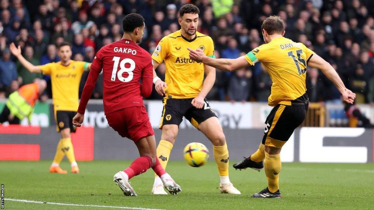 Liverpool vs Wolves