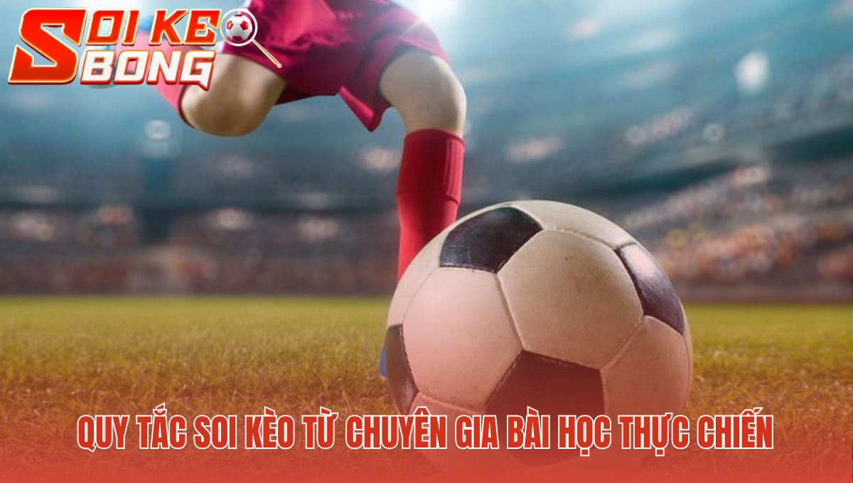Quy tắc soi kèo chuyên gia hé lộ quy luật vận hành cược