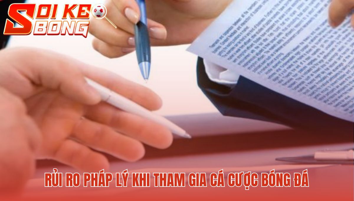 Chơi cá độ bóng đá tài xỉu là vi phạm pháp luật