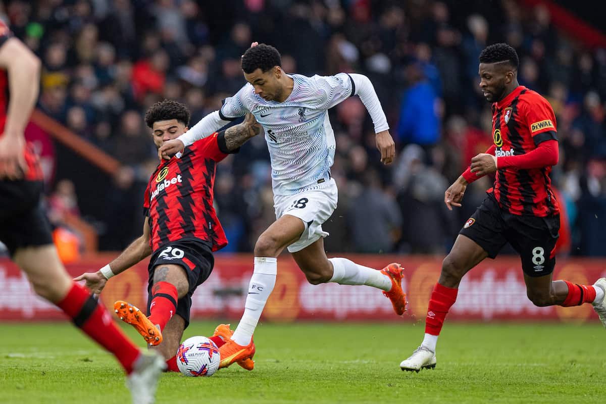 Bournemouth gặp khó trước Liverpool
