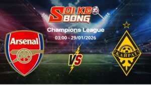 Soi kèo Arsenal vs Kairat
