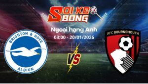 Soi kèo Brighton vs Bournemouth