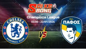Soi kèo Chelsea vs Pafos