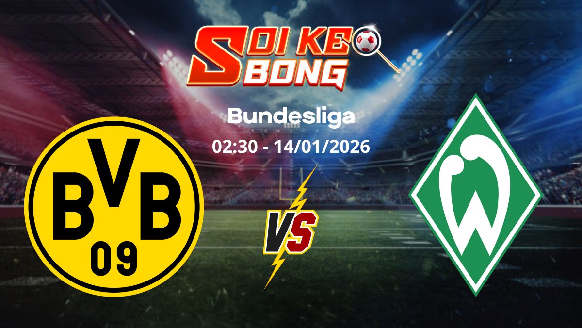 Soi kèo Dortmund vs Werder Bremen