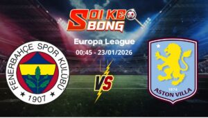 Soi kèo Fenerbahce vs Aston Villa