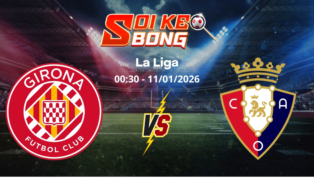 Soi kèo Girona vs Osasuna