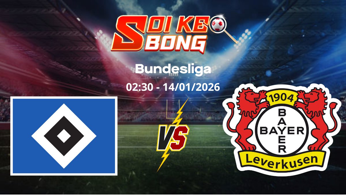 Soi kèo Hamburger vs Leverkusen