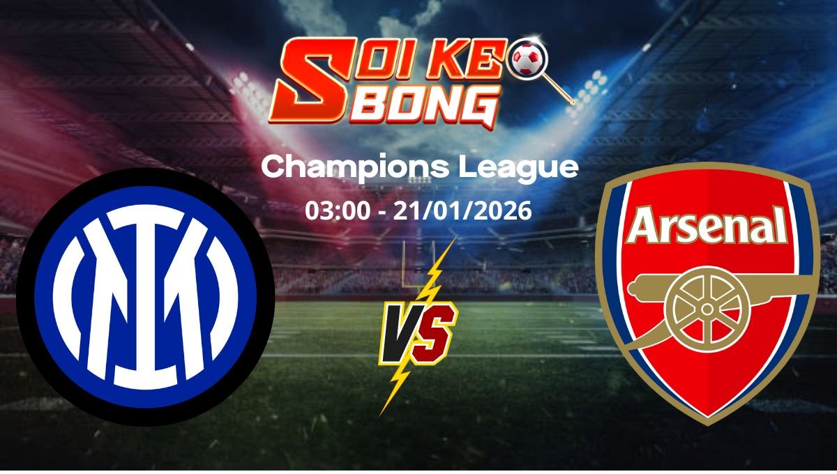 Soi kèo Inter vs Arsenal