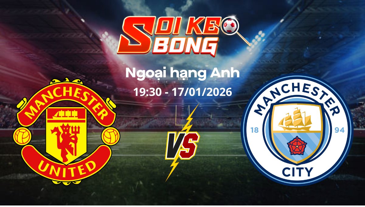 Soi kèo Man Utd vs Man City