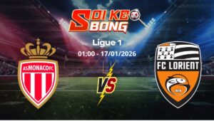Soi kèo Monaco vs Lorient ngày 17/01 | Ligue 1