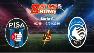 Soi kèo Pisa vs Atalanta
