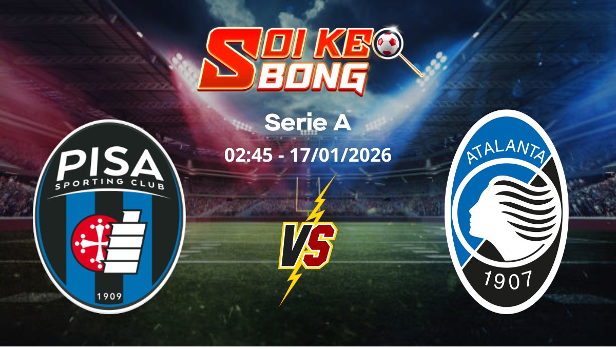 Soi kèo Pisa vs Atalanta