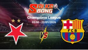 Soi kèo Slavia Praha vs Barcelona