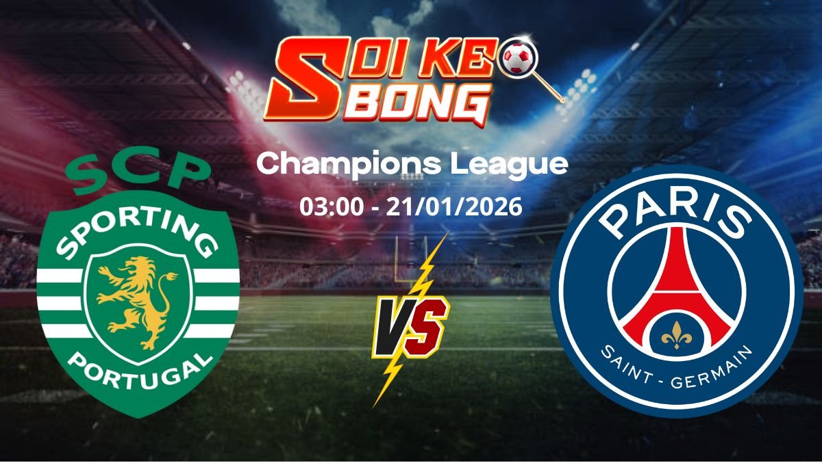 Soi kèo Sporting vs PSG