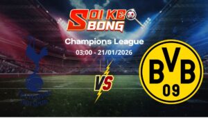 Soi kèo Tottenham vs Dortmund