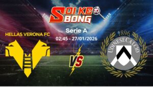Soi kèo Verona vs Udinese