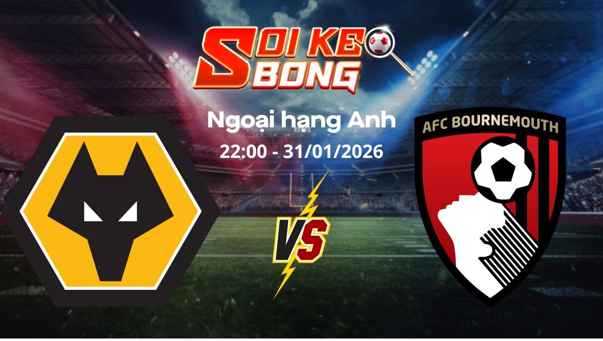 Soi kèo Wolves vs Bournemouth