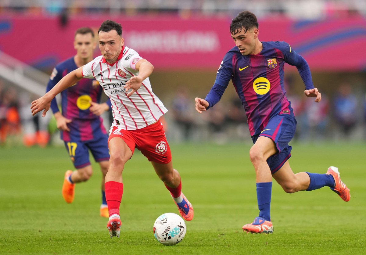 Girona khó chống đỡ được sức tấn công của Barcelona