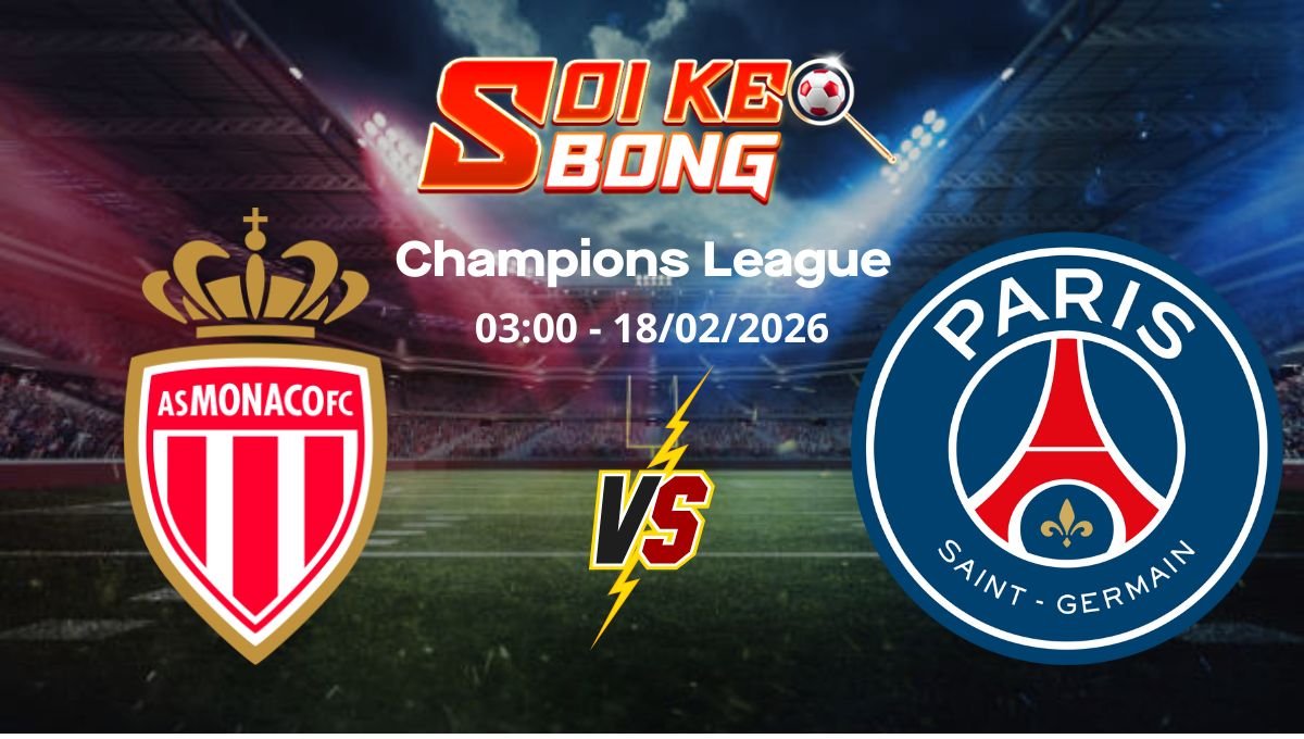 Soi kèo Monaco vs PSG