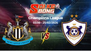 Soi kèo Newcastle vs Qarabag