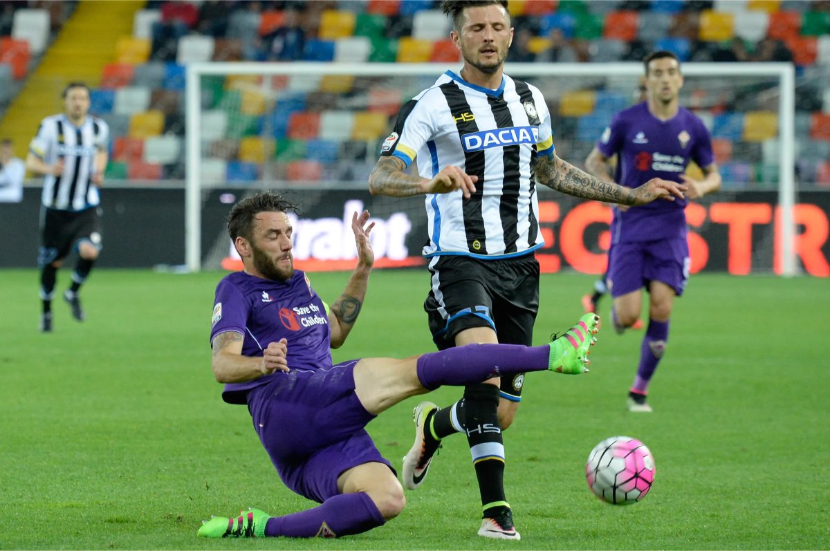 Udinese gặp khó khi tiếp đón Fiorentina