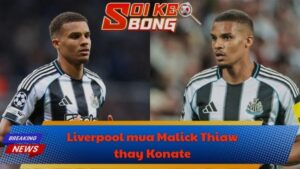 Liverpool mua Malick Thiaw thay Konate