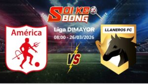 Soi kèo America de Cali vs Llaneros ngày 26/03 | Liga DIMAYOR