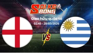 Soi kèo Anh vs Uruguay