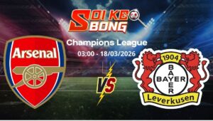 Soi kèo Arsenal vs Leverkusen