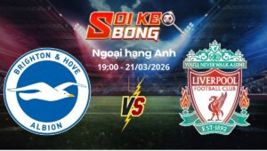 Soi kèo Brighton vs Liverpool