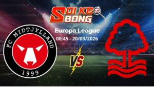 Soi kèo Midtjylland vs Nottingham