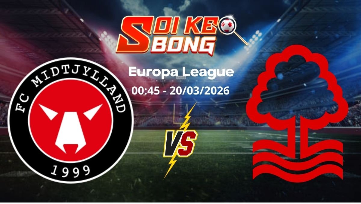 Soi kèo Midtjylland vs Nottingham