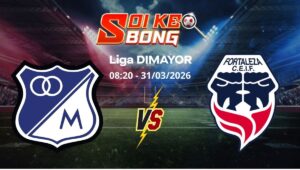 Soi kèo Millonarios Bogota vs Fortaleza