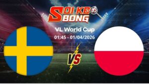 Soi kèo Thụy Điển vs Ba Lan ngày 01/04 | VL World Cup