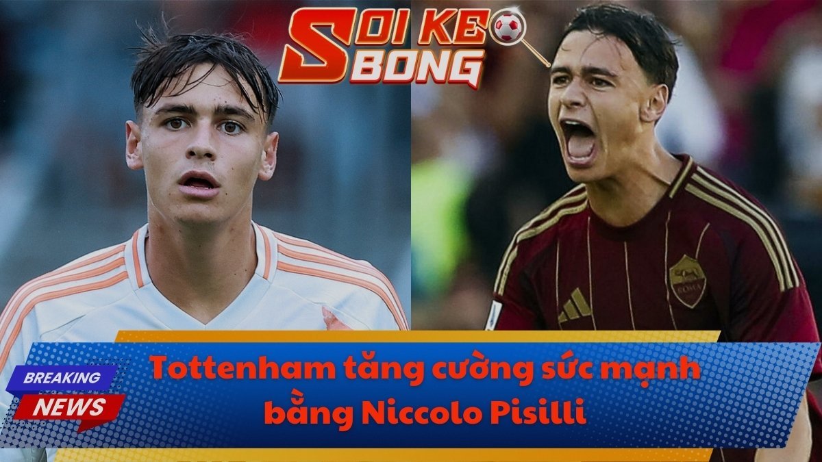 Tottenham tăng cường sức mạnh bằng Niccolo Pisilli
