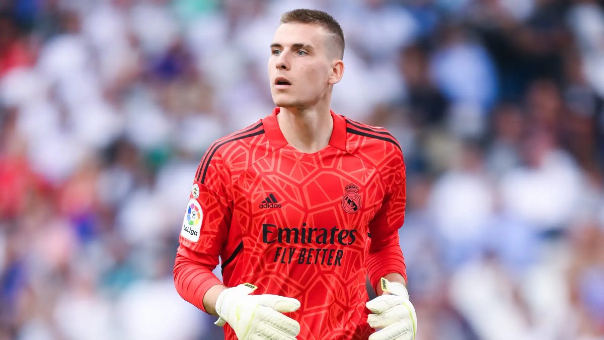 Andriy Lunin có thể chia tay Real Madrid