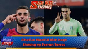 Atletico Madrid kích hoạt thương vụ Ferran Torres
