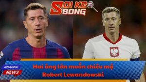 Hai ông lớn muốn chiêu mộ Robert Lewandowski