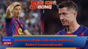 Juventus nhập cuộc đua chiêu mộ Robert Lewandowski