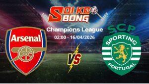 Soi kèo Arsenal vs Sporting