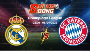 Soi kèo Real Madrid vs Bayern Munich