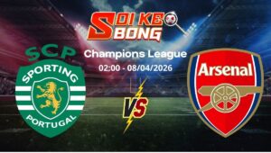 Soi kèo Sporting Lisbon vs Arsenal