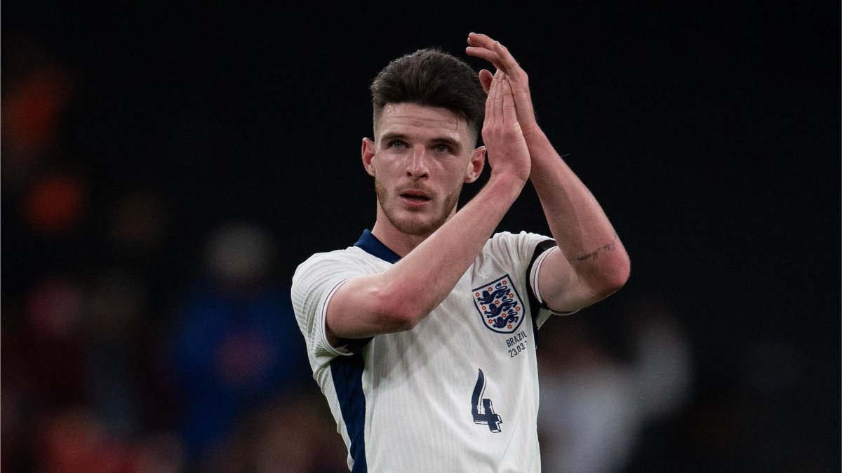 Declan Rice được kỳ vọng dẫn dắt tuyến giữa ĐT Anh