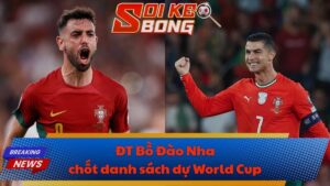 ĐT Bồ Đào Nha chốt danh sách dự World Cup