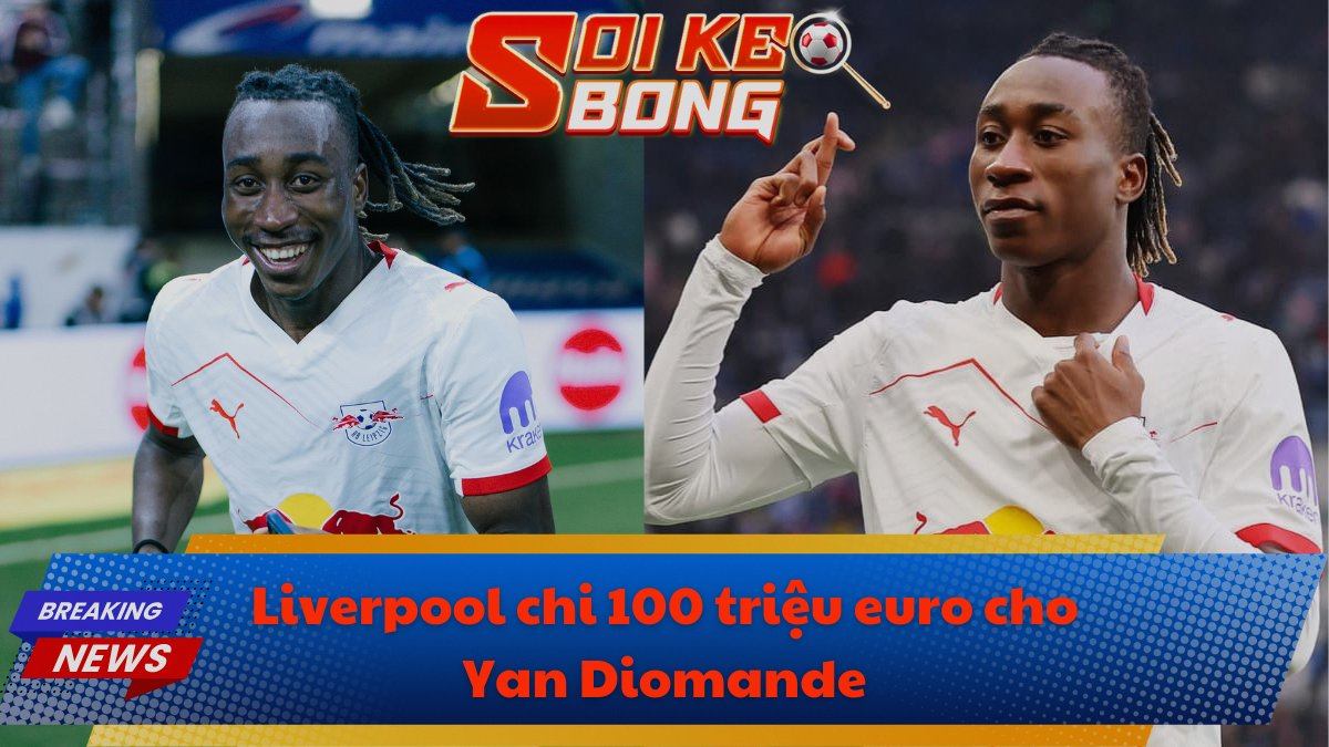 Liverpool chi 100 triệu euro cho Yan Diomande