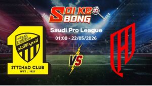 Soi kèo Al Ittihad vs Al Qadsiah ngày 22/05 | Saudi Pro League