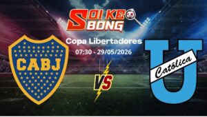 Soi kèo Boca Juniors vs Catolica ngày 29/05 | Copa Libertadores