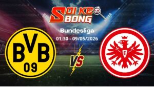 Soi kèo Dortmund vs Frankfurt ngày 09/05 | Bundesliga
