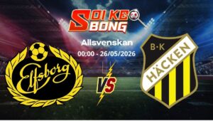 Soi kèo Elfsborg vs Hacken ngày 26/05 | Allsvenskan